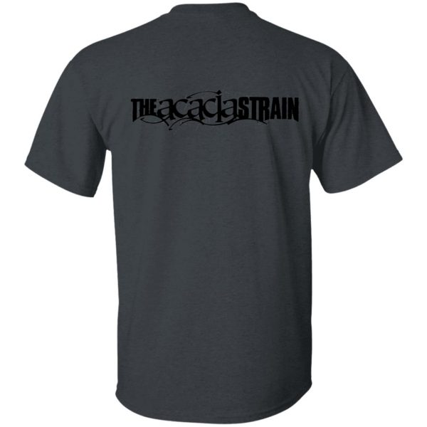 The Acacia Strain Merch Team Logo Charcoal Black Shirt