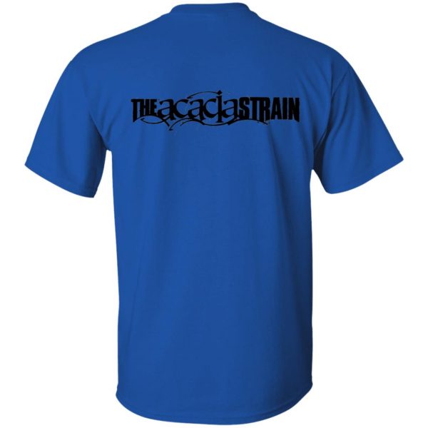 The Acacia Strain Merch Team Logo Charcoal Black Shirt