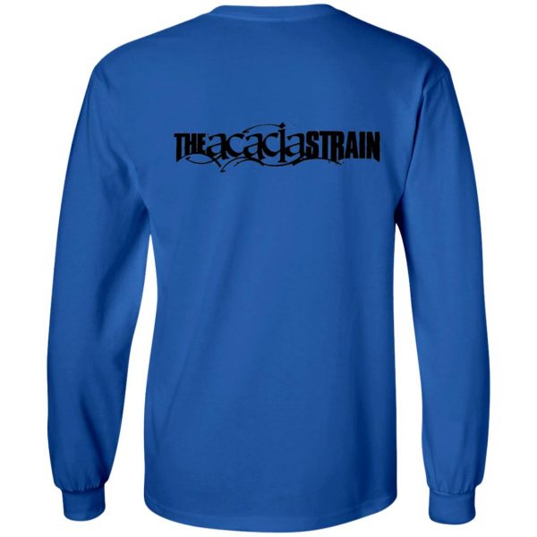 The Acacia Strain Merch Team Logo Charcoal Black Shirt