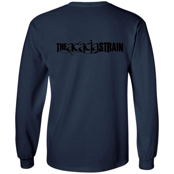 The Acacia Strain Merch Team Logo Charcoal Black Shirt