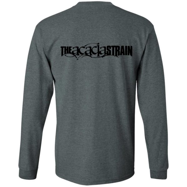 The Acacia Strain Merch Team Logo Charcoal Black Shirt