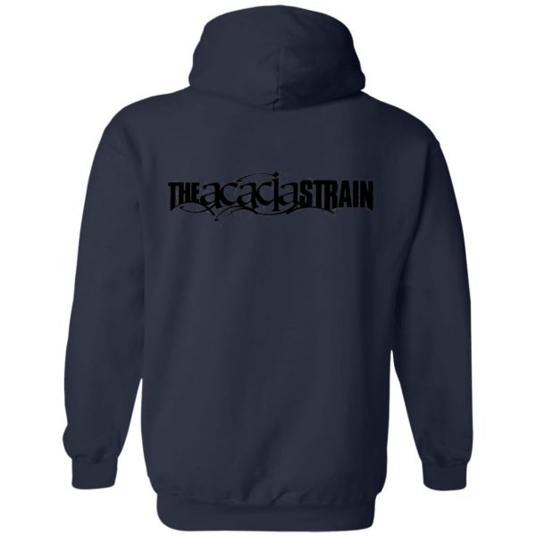 The Acacia Strain Merch Team Logo Charcoal Black Shirt