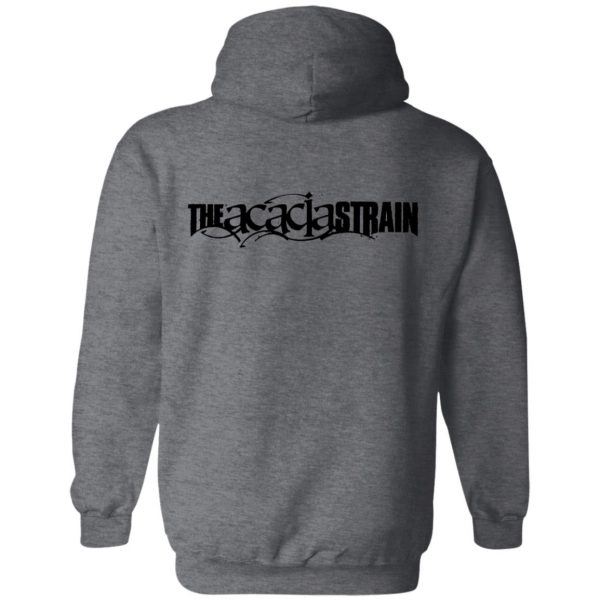 The Acacia Strain Merch Team Logo Charcoal Black Shirt