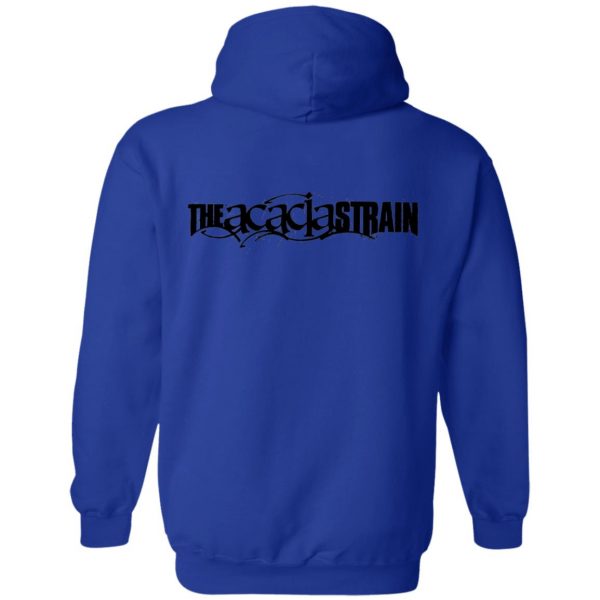 The Acacia Strain Merch Team Logo Charcoal Black Shirt