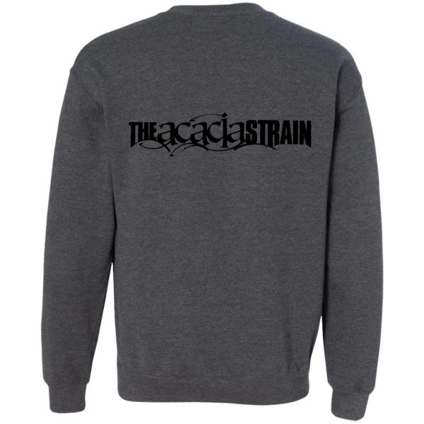 The Acacia Strain Merch Team Logo Charcoal Black Shirt