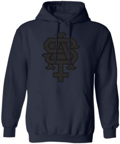 The Acacia Strain Merch Team Logo Charcoal Black Hoodie