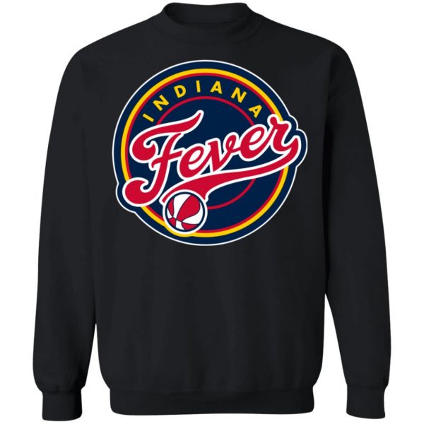 Wnba Hoodie Indiana Fever Heathered Gray Primary Logo Pullover Hoodie
