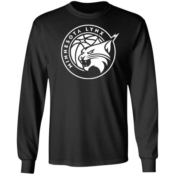 Wnba Hoodie Minnesota Lynx Logo Black Hoodie