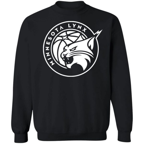 Wnba Hoodie Minnesota Lynx Logo Black Hoodie
