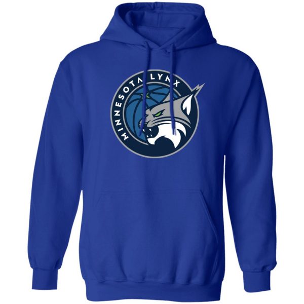 Wnba Hoodie Minnesota Lynx Royal Primary Logo Pullover Hoodie