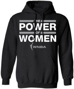Wnba Hoodie The Power of Women Black Hoodie