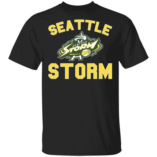 Wnba Hoodie Seattle Storm Green Hoodie