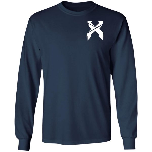 Excision Merch Excision Sliced Logo Long Sleeve Tee