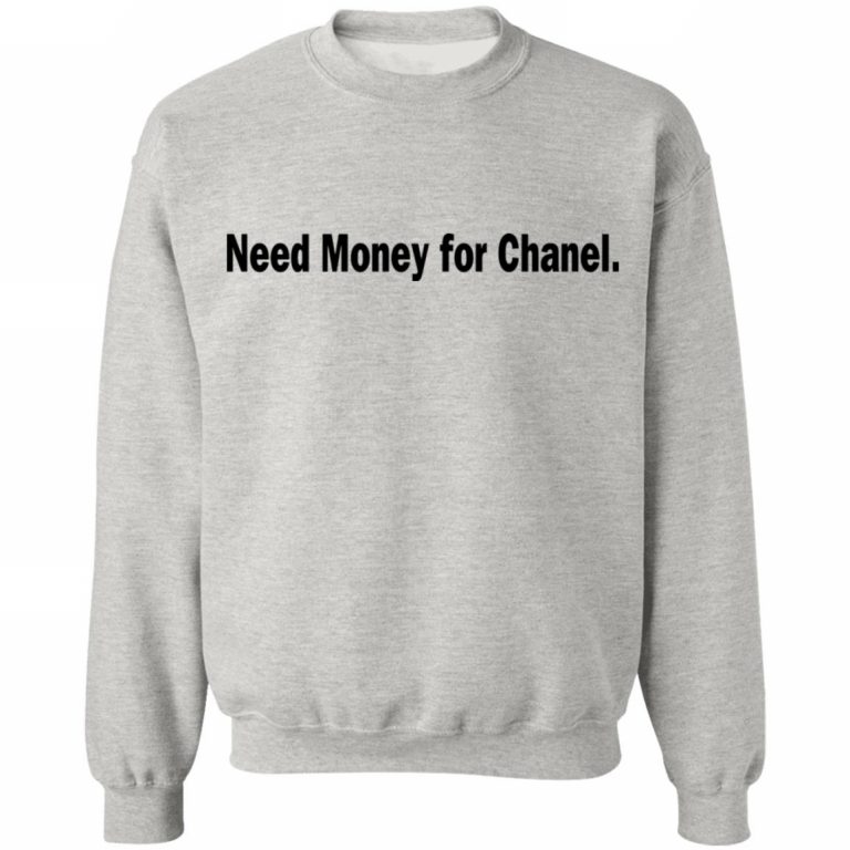 Need Money For Chanel Hoodie White - Tipatee