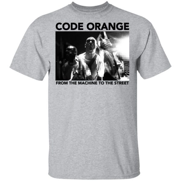 Code Orange Merch Machine Streets Tee On White