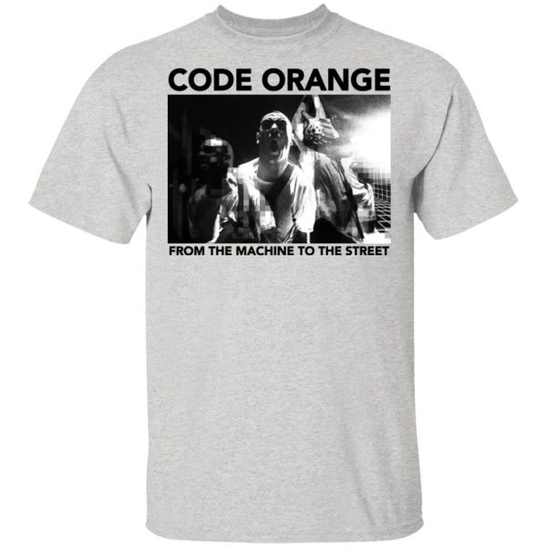 Code Orange Merch Machine Streets Tee On White