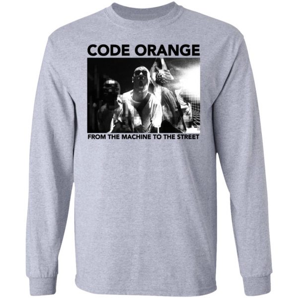 Code Orange Merch Machine Streets Tee On White