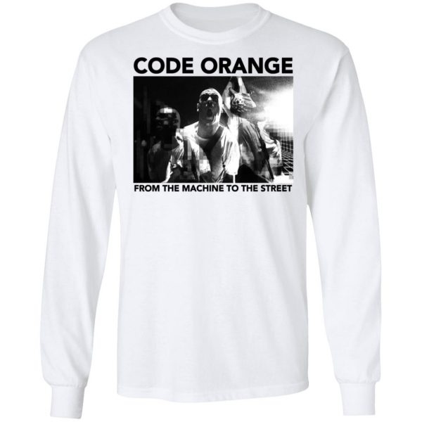 Code Orange Merch Machine Streets Tee On White