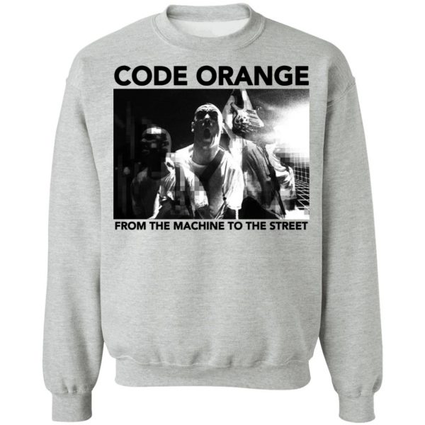 Code Orange Merch Machine Streets Tee On White