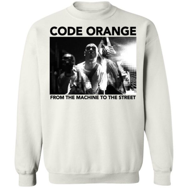 Code Orange Merch Machine Streets Tee On White