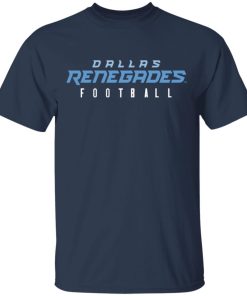 Xfl Merch Dallas Renegades Sideline Football Shirt