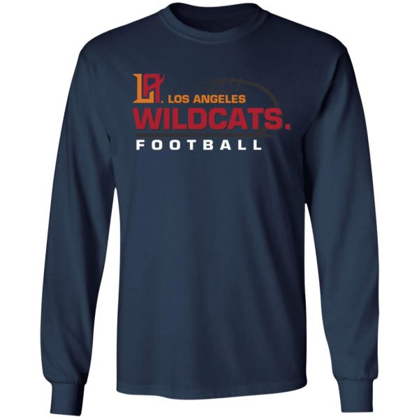 Xfl Merch Los Angeles Wildcats Prime Time Team Color T-Shirt