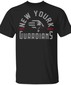 Xfl Merch New York Guardians Est 2020 Arch T-Shirt