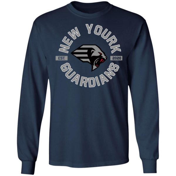 Xfl Merch New York Guardians Est 2020 T-Shirt