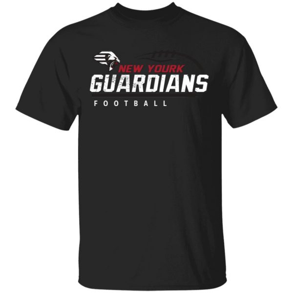 Xfl Merch New York Guardians Prime Time Team Color T-Shirt