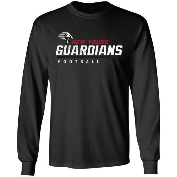 Xfl Merch New York Guardians Prime Time Team Color T-Shirt
