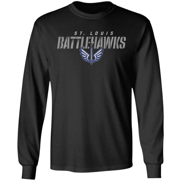 Xfl Merch St Louis BattleHawks 47 Traction Long Sleeve Shirt