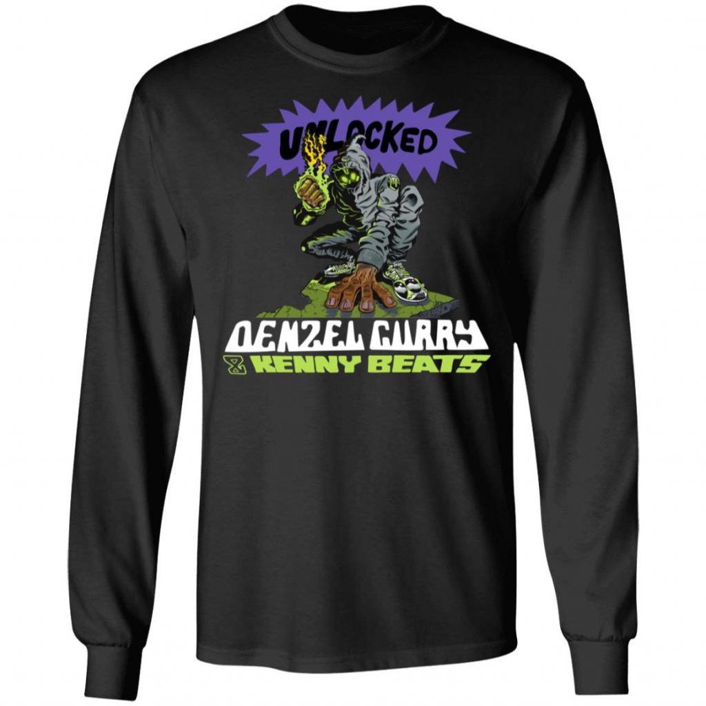 Denzel Curry Merch Unlocked Black T-Shirt - Tipatee