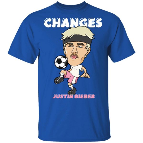 Justin Bieber Merch Changes Soccer Doodle Hoodie