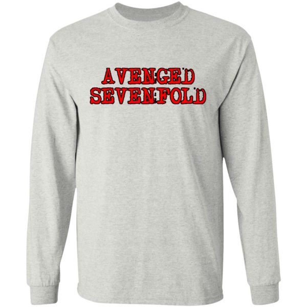 Avenged Sevenfold Merch Logo White Shirt