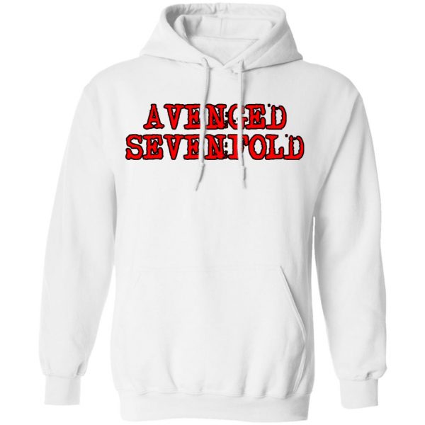 Avenged Sevenfold Merch Logo White Shirt