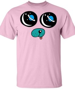 Dantdm Merch DanTDM Pink T-Shirt Saturn Eyes Pug Face