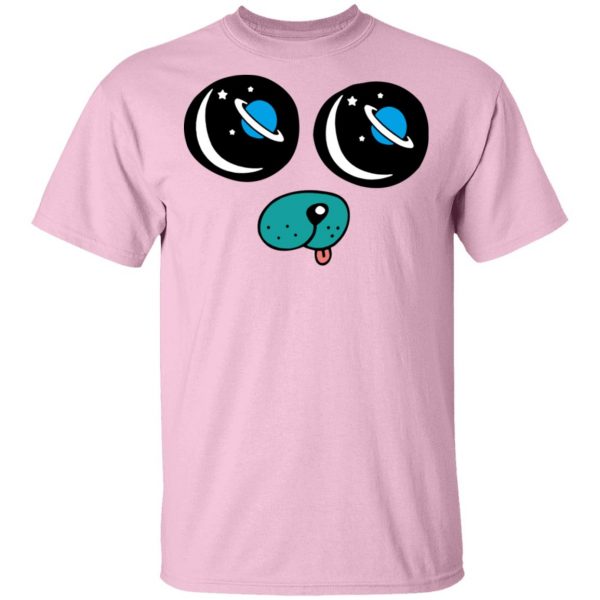 Dantdm Merch DanTDM Pink T-Shirt Saturn Eyes Pug Face