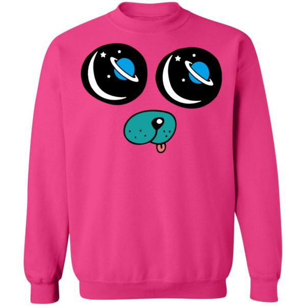 Dantdm Merch DanTDM Pink T-Shirt Saturn Eyes Pug Face