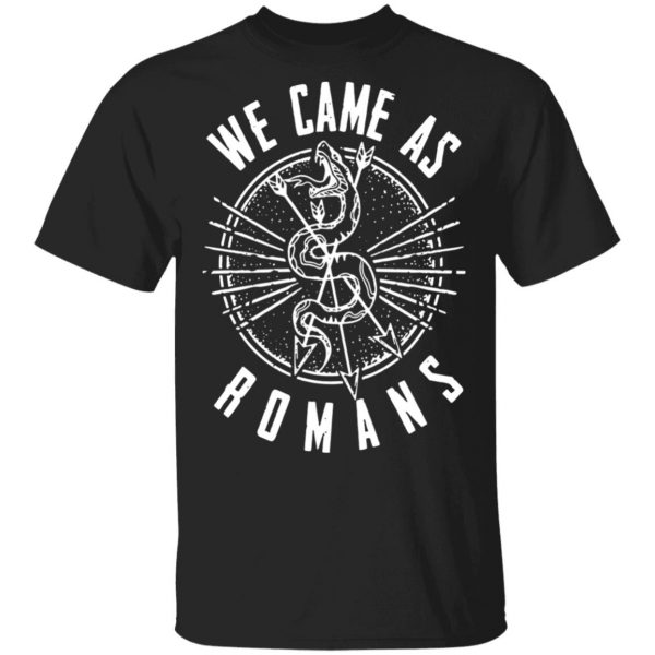 We Came As Romans Merch Snake Arrows Black Shirt