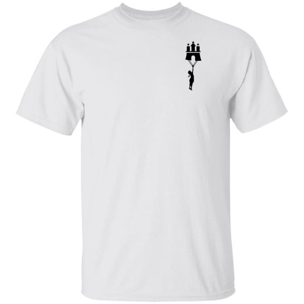 Aight T Shirt Flying White