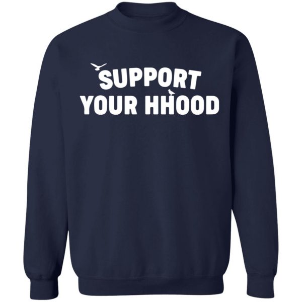 Aight T Shirt HHood Support Black