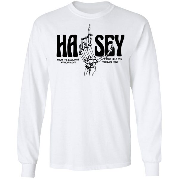 Halsey Merch From The Badlands With Love Halsey T-Shirt