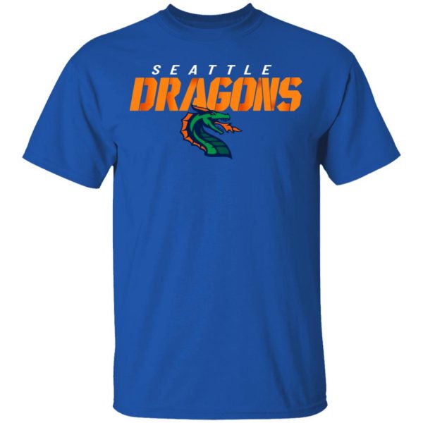 Xfl Merch Seattle Dragons 47 Traction Long Sleeve Shirt