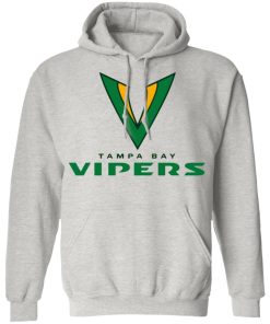 Xfl Merch Tampa Bay Vipers Logo Pullover Hoodie