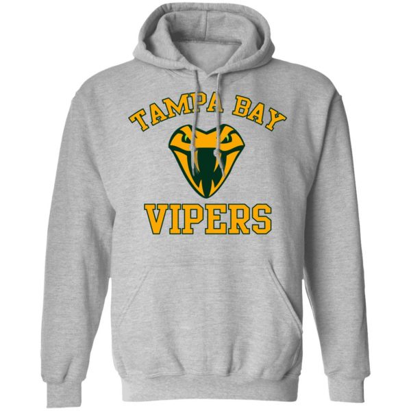 Xfl Merch Tampa Bay Vipers Official Hometown Team Logo T-Shirt