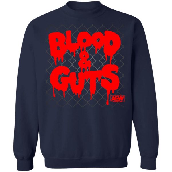 Aew Merch All Elite Wrestling Blood Guts Event Shirt