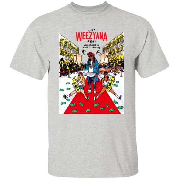 Lil Wayne Lil Weezyana Fest T-Shirt