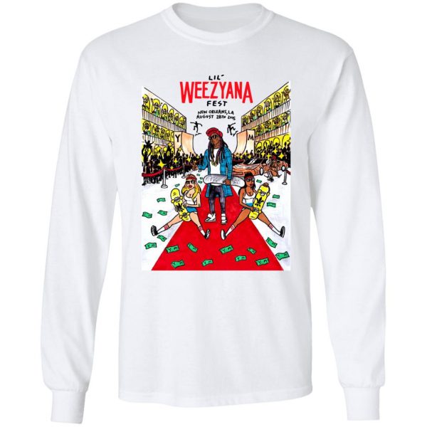 Lil Wayne Lil Weezyana Fest T-Shirt
