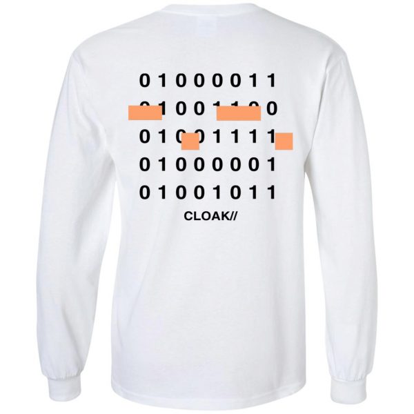 Cloakbrand Merch Binary Hoodie