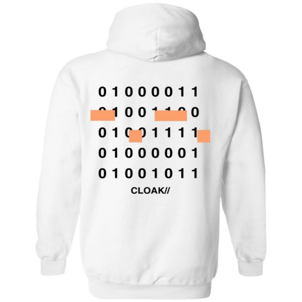 Cloakbrand Merch Binary Hoodie